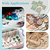 HOBBIESAY 6Pcs PU Imitation Leather Jewelry Storage Bags ABAG-HY0001-14-6