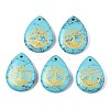 Synthetic Turquoise Pendants G-T122-71H-1