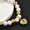 Brass Stretch Bracelets BJEW-C098-07B-3