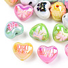 UV Plated Acrylic Beads X-PACR-N015-03-1