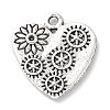 Tibetan Style Alloy Pendant Rhinestone Settings LS-PALLOY-P293-031AS-1