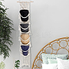 1Pc Cotton with Wood Wall Hat Hanger ODIS-PH0001-77-6