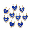 Alloy Enamel Charms LS-X-ENAM-T012-02V-RS-1