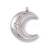 Non-Tarnish 304 Stainless Steel Pendants STAS-E173-01P-1