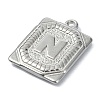 Anti-Tarnish 304 Stainless Steel Pendants STAS-U033-01P-N-2