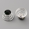 Fashion Iron Spirl Coils Hair Clip OHAR-WH0021-15G-1