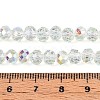 Transparent Glass Beads Strands EGLA-N016-6mm-06-4