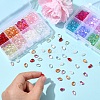 320Pcs 8 Colors Transparent Glass Beads GGLA-YW0004-63-4