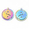 Feng Shui Ion Plating(IP) 201 Stainless Steel Pendants X-STAS-R114-006-2