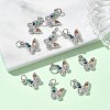 SHEGRACE Brass Pave Clear Cubic Zirconia Pendants XGRQ3Q921-628P-A-4