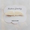 Imitation Pearl Alligator Hair Clips PW-WGA4327-04-1