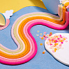 8 Strands Imitation Jelly Handmade Polymer Clay Beads Strands CLAY-TA0001-47A-6