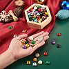 200Pcs Schima Wood Cabochons WOOD-CD0001-25-5