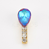 Alloy Rhinestone Cabochons LS-MRMJ-T015-21B-2