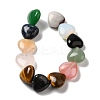 Natural & Synthetic Mixed Gemstone Beads Strands G-K335-01F-2