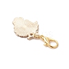 9Pcs Fruits Alloy Enamel Pendant Decorations HJEW-JM03672-5