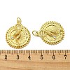 Real 18K Gold Plated Brass Pendants KK-L209-016G-3