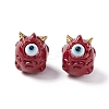 Halloween Opaque Resin Beads RESI-F033-01E-2