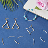 40Pcs 2 Colors Brass Tube Beads KK-CN0002-91-3