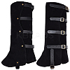 Imitation Leather & Iron Boot Cover AJEW-WH20005-21B-1
