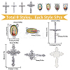 DIY Rosary Bead Style Jewelry Making Findings Kit DIY-SC0024-09-2