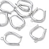 SHEGRACE Brass Hoop Earrings Findings XGR0157P-87P-1