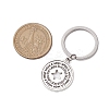 Tibetan Style Alloy Keychain KEYC-JKC00928-3