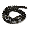 Opalite/Synthetic Goldstone/Natural Golden Sheen Obsidian/Amethyst/Strawberry Quartz Beads Strands G-M403-A45-02-4