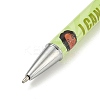 Word I Can do it Printed Plastic Ball-Point Pen AJEW-C038-01D-2