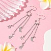 304 Stainless Steel Dangle Earrings EJEW-JE06591-02-1