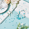 1 Strand Synthetic Turquoise Beads Strands G-SC0003-35B-3