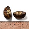 Natural Tiger Eye Oval Display Decorations G-F774-01G-3