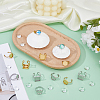 DIY 201 & 304 Stainless Steel Cuff Pad Rings Making Kit DIY-HS0001-52-5