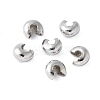 Iron Crimp Beads Covers IFIN-H030-N-1
