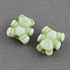 Craft Style Bear Acrylic Beads MACR-S245-01-2