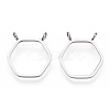 Non-Tarnish 304 Stainless Steel Pendants STAS-T064-08P-2