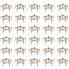 200Pcs Iron Studs Rivets IFIN-CY0001-01P-7