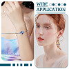 4Pcs 4 Colors Transparent Glass Beads GLAA-TA0003-98-8