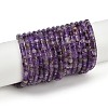 Natural Amethyst Beads Strands X-G-H230-81-2
