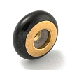 304 Stainless Steel Enamel European Beads STAS-U005-01D-G-1