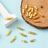 20 Sets Brass Screw Clasps IFIN-YW0001-57G-5
