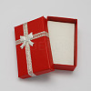 Valentines Day Wife Gifts Packages Cardboard Jewelry Set Boxes with Bowknot and Sponge Inside LS-CBOX-R013-1-2