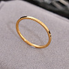 Stainless Steel Plain Band Rings FS-WG0150B-09-1
