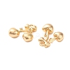 Brass Micro Pave Cubic Zirconia Pendants KK-K351-64G-2
