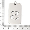 304 Stainless Steel Pendants LS-STAS-M115-01P-S-3