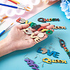 DIY Word Style Earring Making Kits DIY-TA0008-61-8