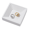 Gesso Jewelry Plate DJEW-WH0043-28B-1