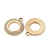 Alloy Rhinestone Pendants PALLOY-S052-04G-2