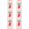 200Pcs Christmas Theme Paper Self-Adhesive Stickers DIY-M070-02H-3
