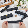 9 Yards 4 Styles Flat Non-slip Transparent Silicone Polyester Elastic Band OCOR-GF0004-20-3